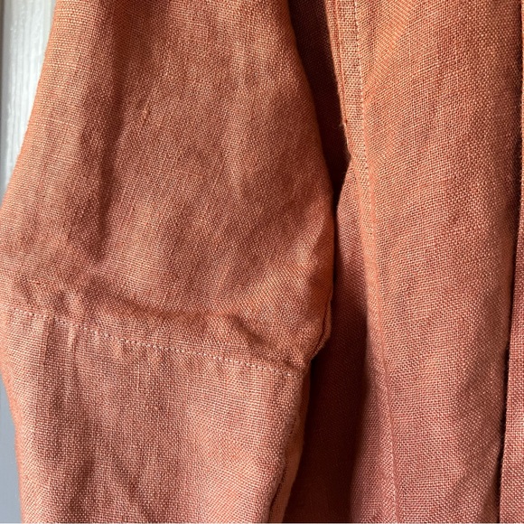 Elizabeth Suzann Linen Clyde Trench - Terra-ish - Picture 2 of 14